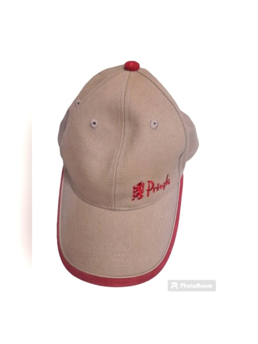 Pringle Golf - Adult Cap/Hat - One Size - Brown/Tan -Vintage